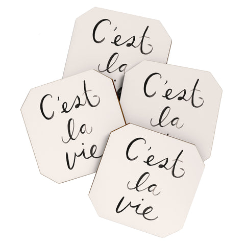 Kelli Murray Cest La Vie 2 Coaster Set
