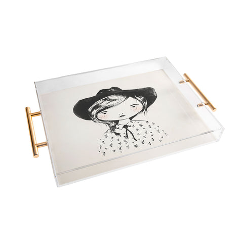 Kelli Murray Cowgirl Acrylic Tray