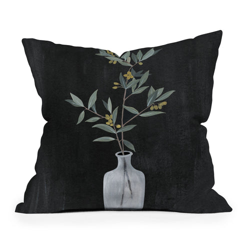 Kelli Murray Fontanesia Outdoor Throw Pillow