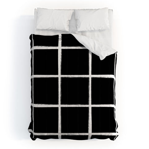 Kelly Haines Brushstroke Grid V2 Comforter