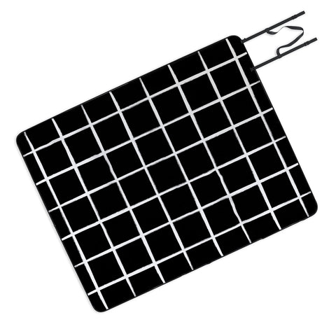 Kelly Haines Brushstroke Grid V2 Picnic Blanket