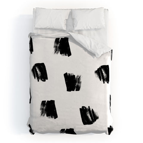 Kelly Haines Messy Dots Duvet Cover