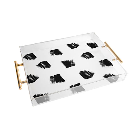 Kelly Haines Messy Dots Acrylic Tray