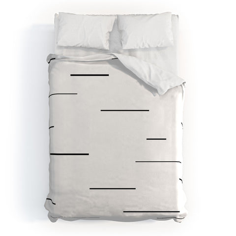Kelly Haines Modern Lines Duvet Cover