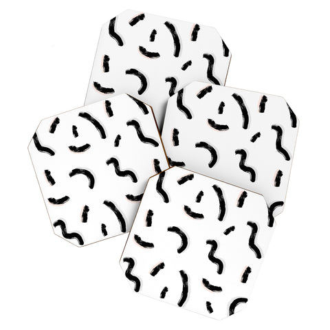 Kelly Haines Paint Confetti Coaster Set