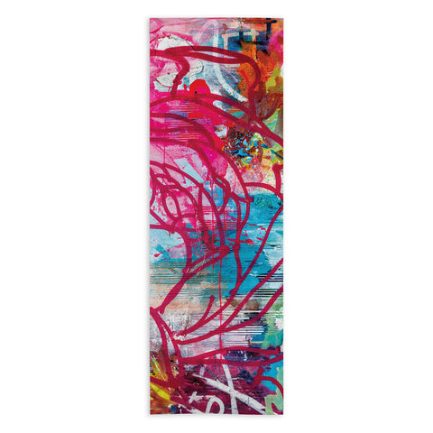 Kent Youngstrom above the garden Yoga Towel