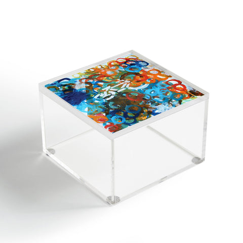 Kent Youngstrom Bicycle Crossing Acrylic Box