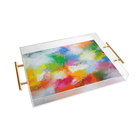 Kent Youngstrom color combustion Acrylic Tray