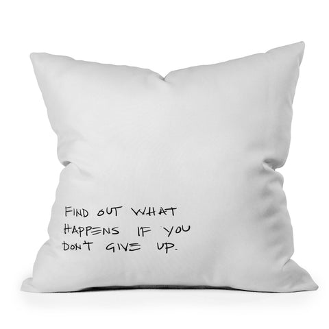 Kent Youngstrom find out what happens Outdoor Throw Pillow