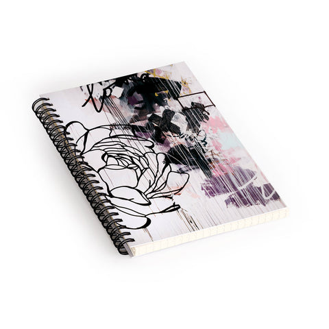 Kent Youngstrom graffiti flower Spiral Notebook