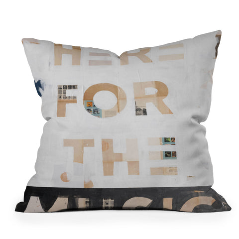 Kent Youngstrom here for the music Outdoor Throw Pillow