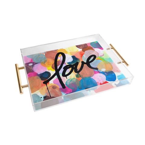 Kent Youngstrom i love color Acrylic Tray
