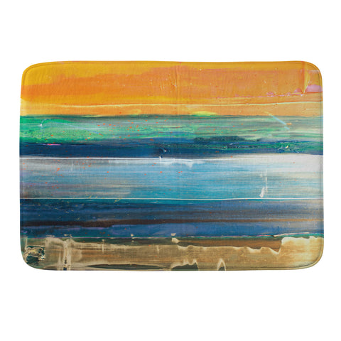 Kent Youngstrom in the green room Memory Foam Bath Mat