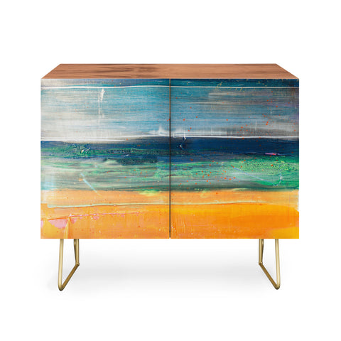 Kent Youngstrom in the green room Credenza