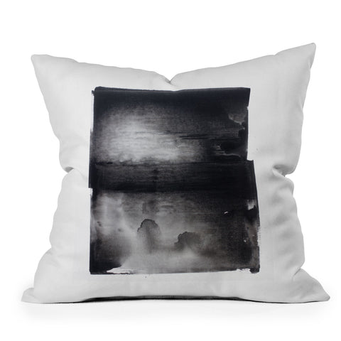 Kent Youngstrom ink blocks two Outdoor Throw Pillow