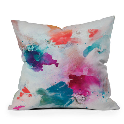Kent Youngstrom it woke up like this Outdoor Throw Pillow