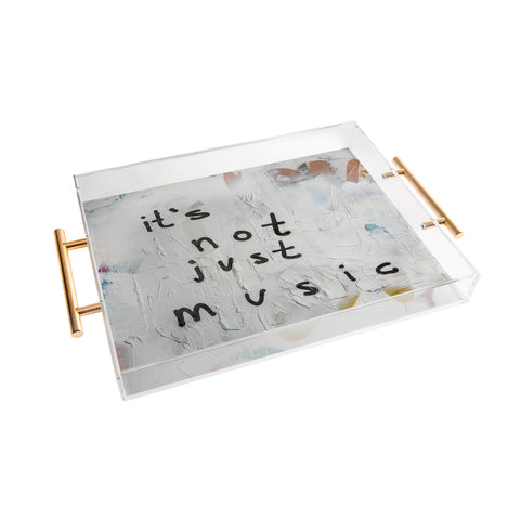 Kent Youngstrom its not just music Acrylic Tray