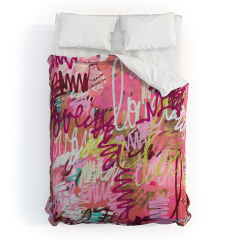Kent Youngstrom love layers Duvet Cover