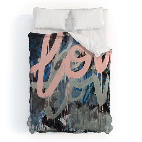 Kent Youngstrom love love love Duvet Cover