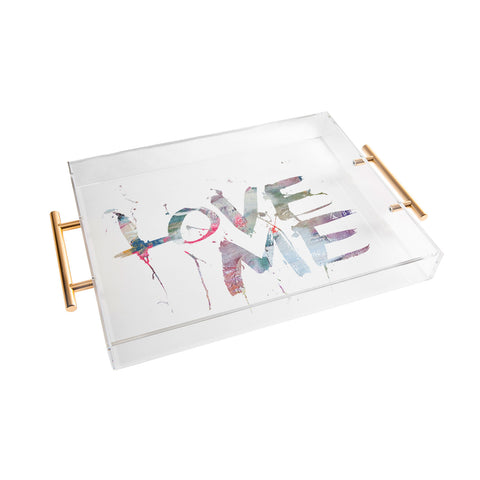 Kent Youngstrom Love Me Two Acrylic Tray