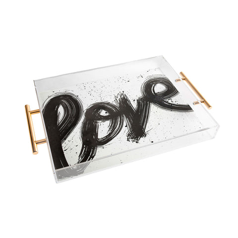 Kent Youngstrom love mop Acrylic Tray