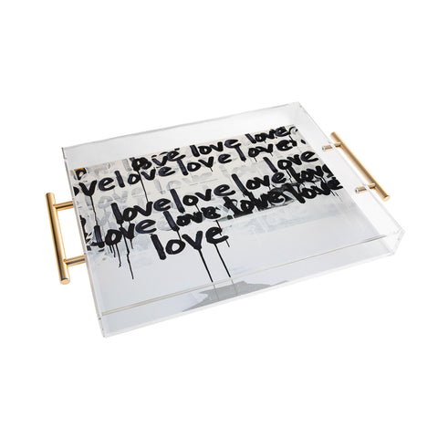 Kent Youngstrom messy love Acrylic Tray