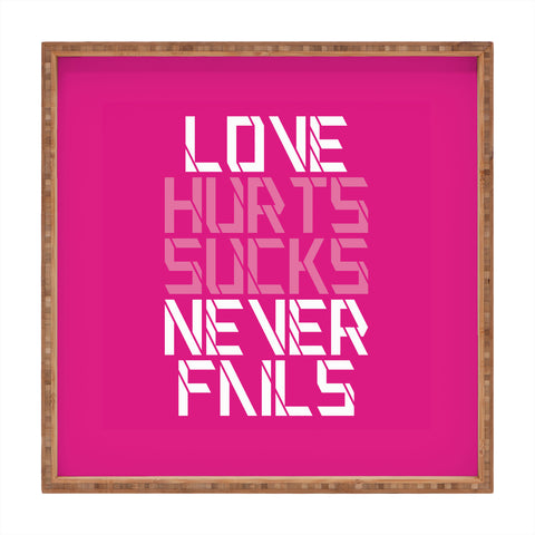 Kent Youngstrom Never Fails Square Tray