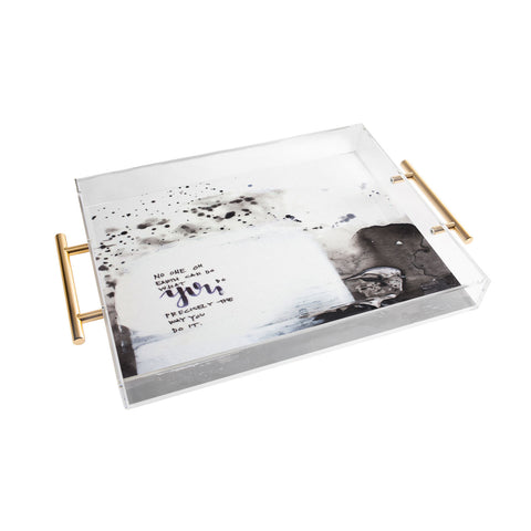 Kent Youngstrom no one like you Acrylic Tray