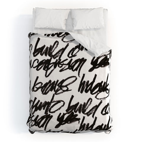 Kent Youngstrom no words to describe Duvet Cover