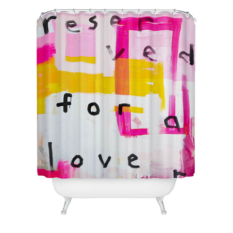Kent Youngstrom reserved for a lover Shower Curtain
