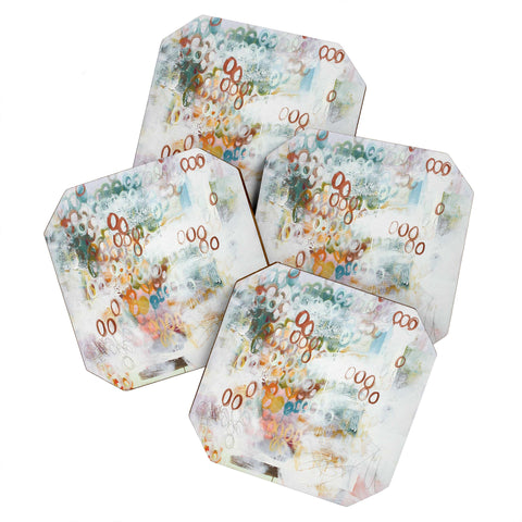 Kent Youngstrom Ring Around The Rosey Coaster Set