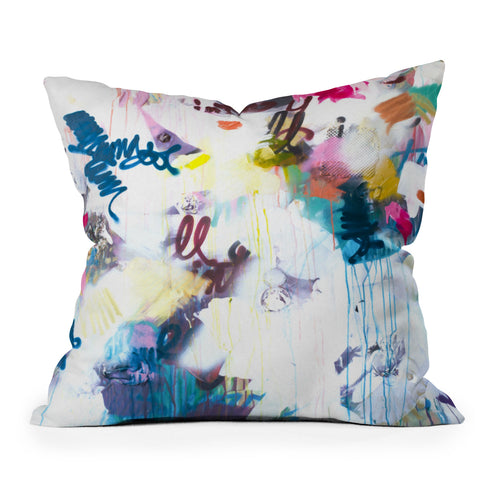 Kent Youngstrom spray me Outdoor Throw Pillow