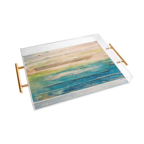 Kent Youngstrom spring blues Acrylic Tray