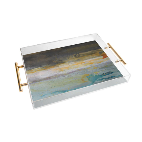 Kent Youngstrom with some yellow Acrylic Tray