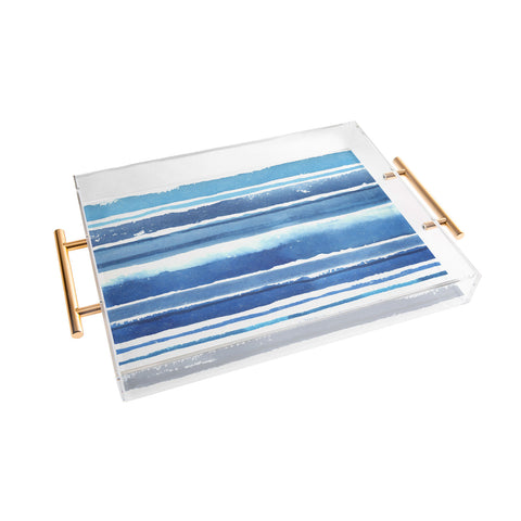 Kerrie Satava Caribbean Shore Acrylic Tray