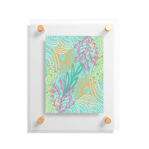 Kerrie Satava Ocean Bloom Floating Acrylic Print