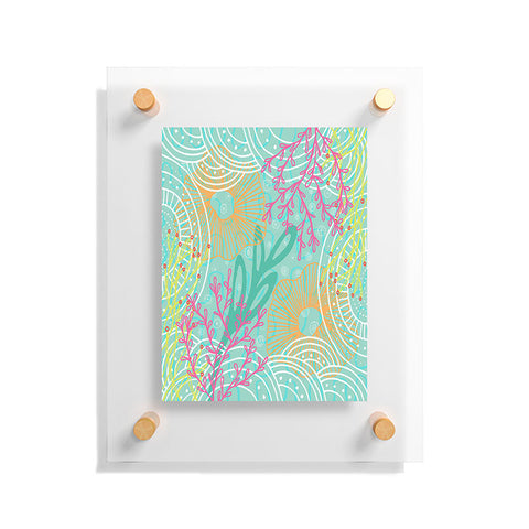 Kerrie Satava Ocean Bloom Floating Acrylic Print