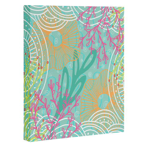 Kerrie Satava Ocean Bloom Art Canvas
