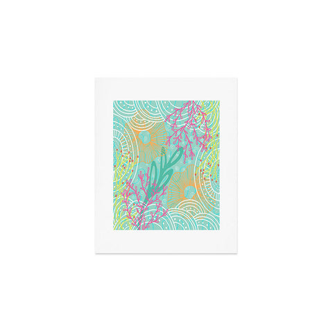 Kerrie Satava Ocean Bloom Art Print