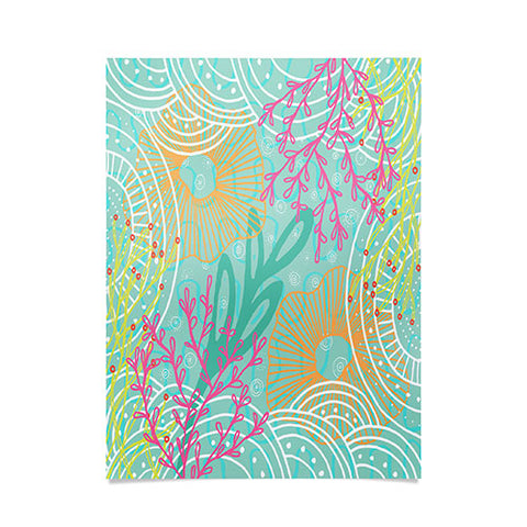 Kerrie Satava Ocean Bloom Poster