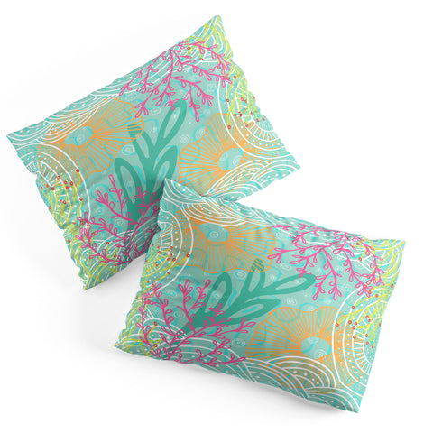 Kerrie Satava Ocean Bloom Pillow Shams