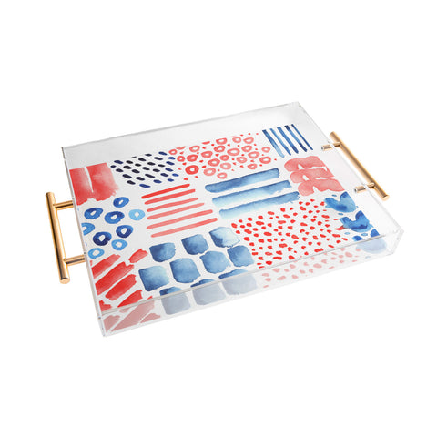 Kerrie Satava Sand and Shore Acrylic Tray