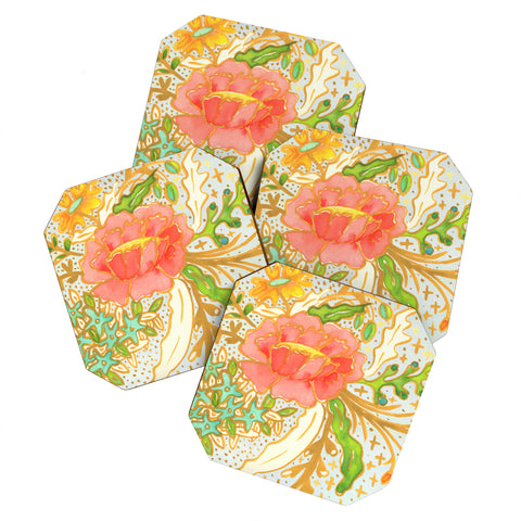 Kerrie Satava Soft Summer Breeze Coaster Set