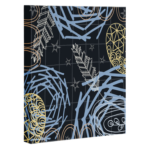 Kerrie Satava Stars Nest Art Canvas