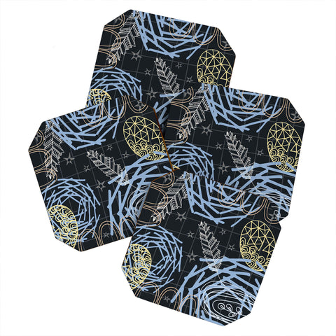 Kerrie Satava Stars Nest Coaster Set