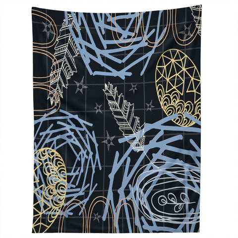 Kerrie Satava Stars Nest Tapestry