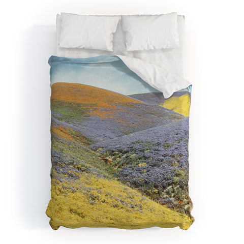 Kevin Russ Bloomtown California Duvet Cover