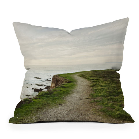 Kevin Russ California Coast Trail Outdoor Throw Pillow