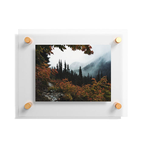 Kevin Russ Fall Framed Trail Floating Acrylic Print