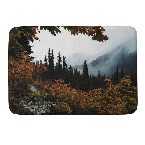 Kevin Russ Fall Framed Trail Memory Foam Bath Mat